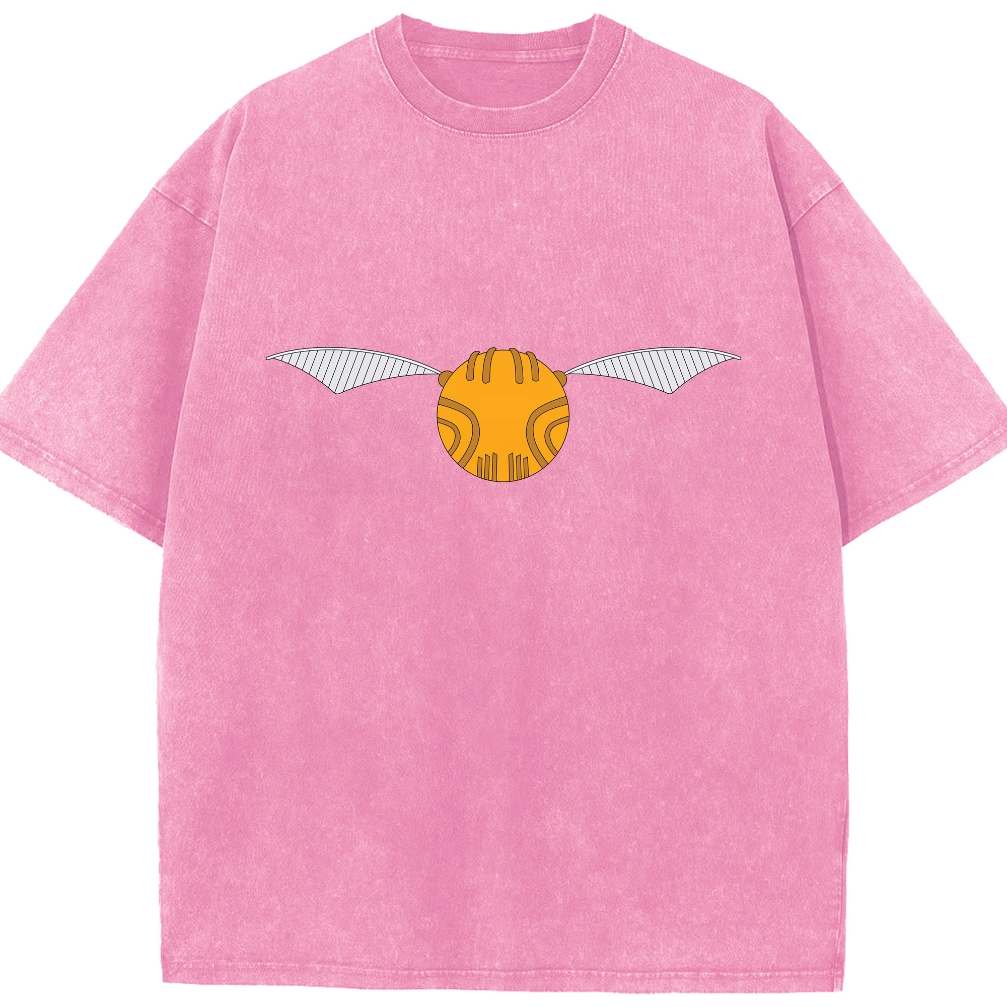 （画像用） Harry Potter ハリー・ポッターシリーズ 綿100% ヴィンテージ風 半袖Tシャツ（フロントプリント）